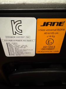 autosedacka JANE Gravity