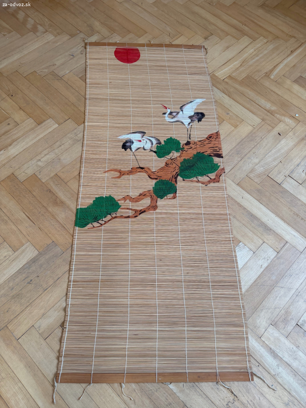 bambusovy zaves/obraz