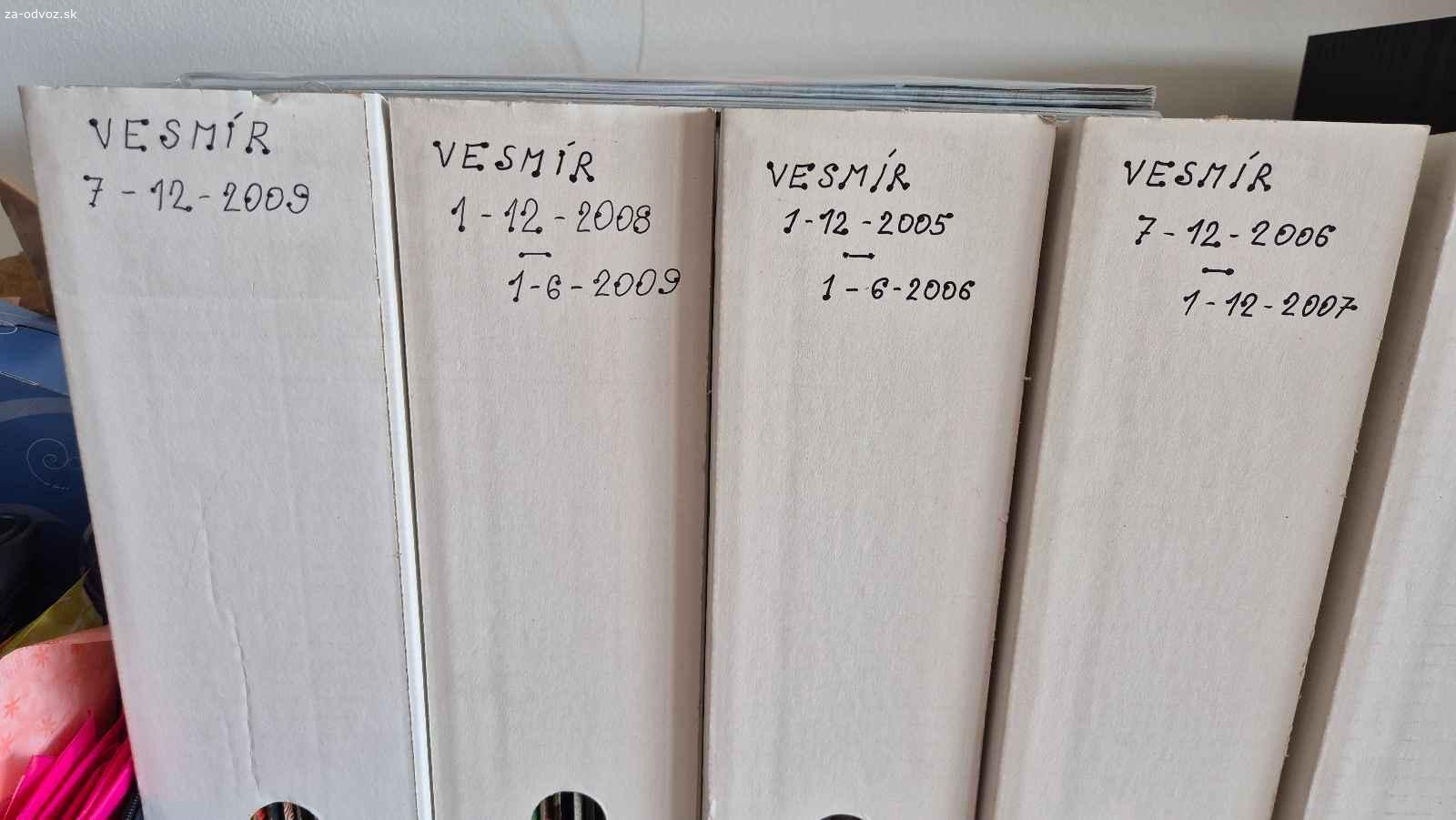 Celé ročníky vedeckého časopisu Vesmír