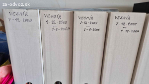 Celé ročníky vedeckého časopisu Vesmír