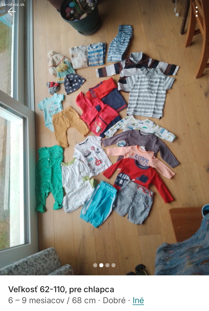 chlapčenské oblečenie