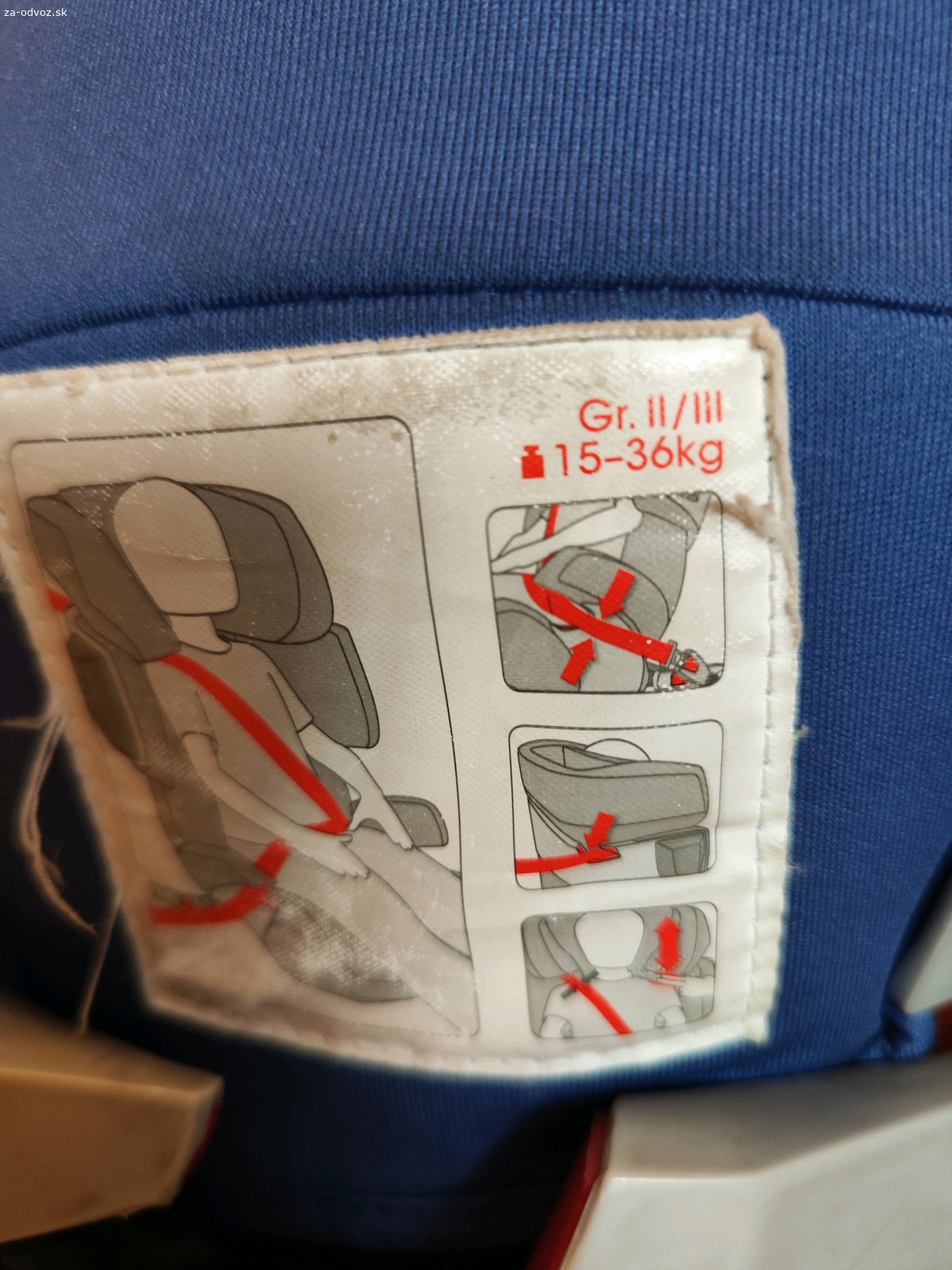 darujem autosedačku. Darujem autosedačku Cybex pre dieta o vahe 15-36 kg.Osobny odber Ba Ružinov.
