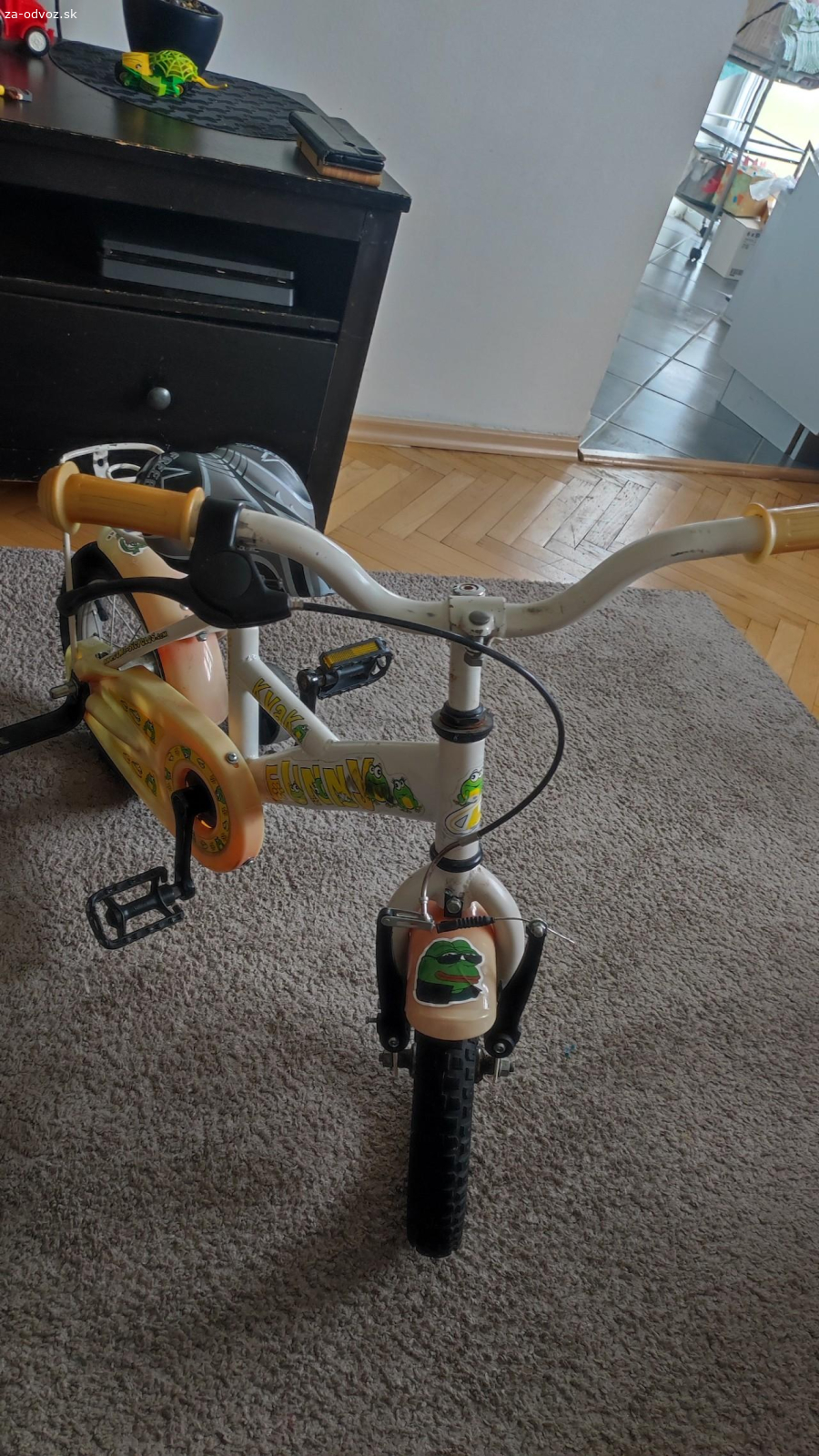 Ďarujem bicykel. Ďarujem bicykel, pôjde pre deti do 4 rokov