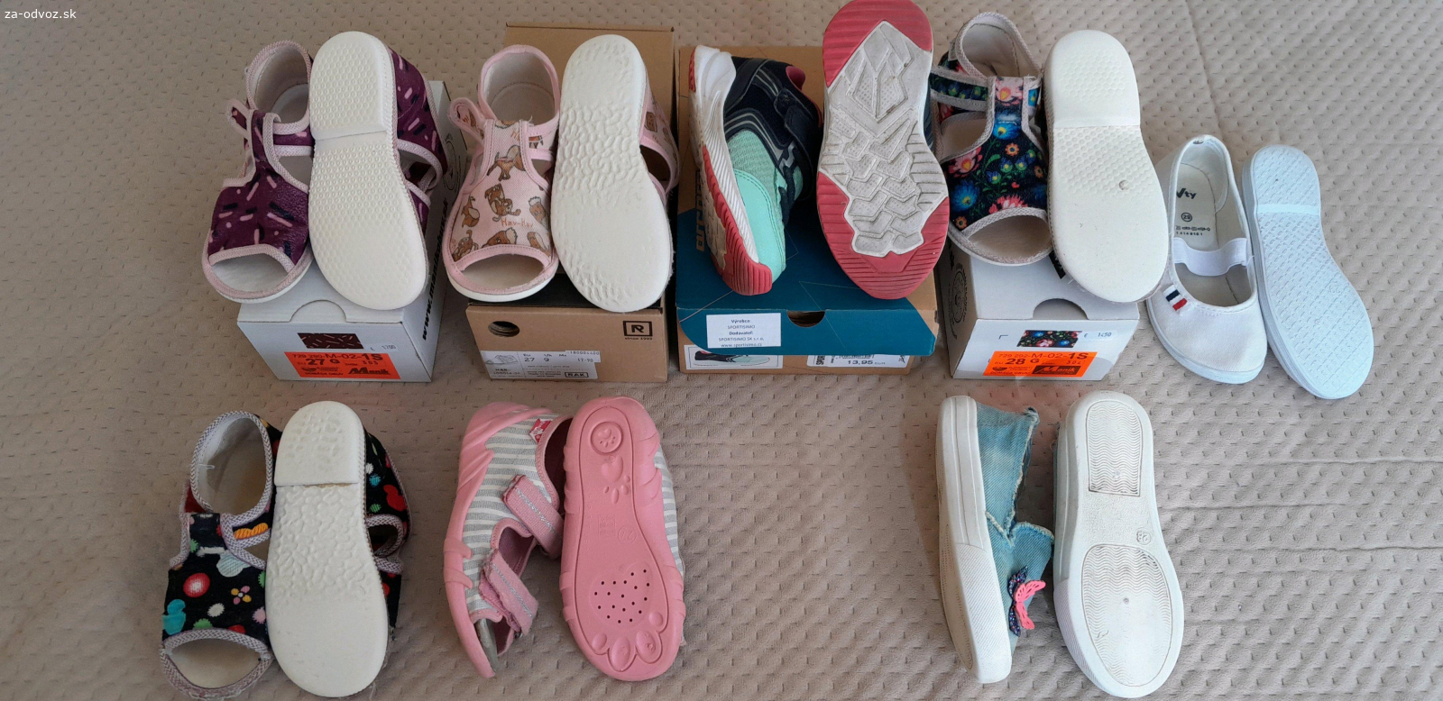 Darujem č. 27-29 papučky a inú obuv