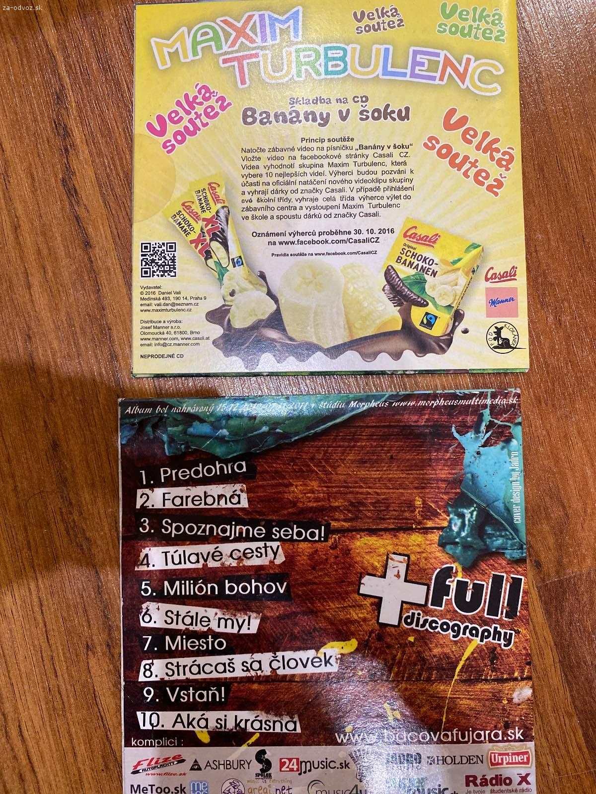 Darujem CD bačova fujara