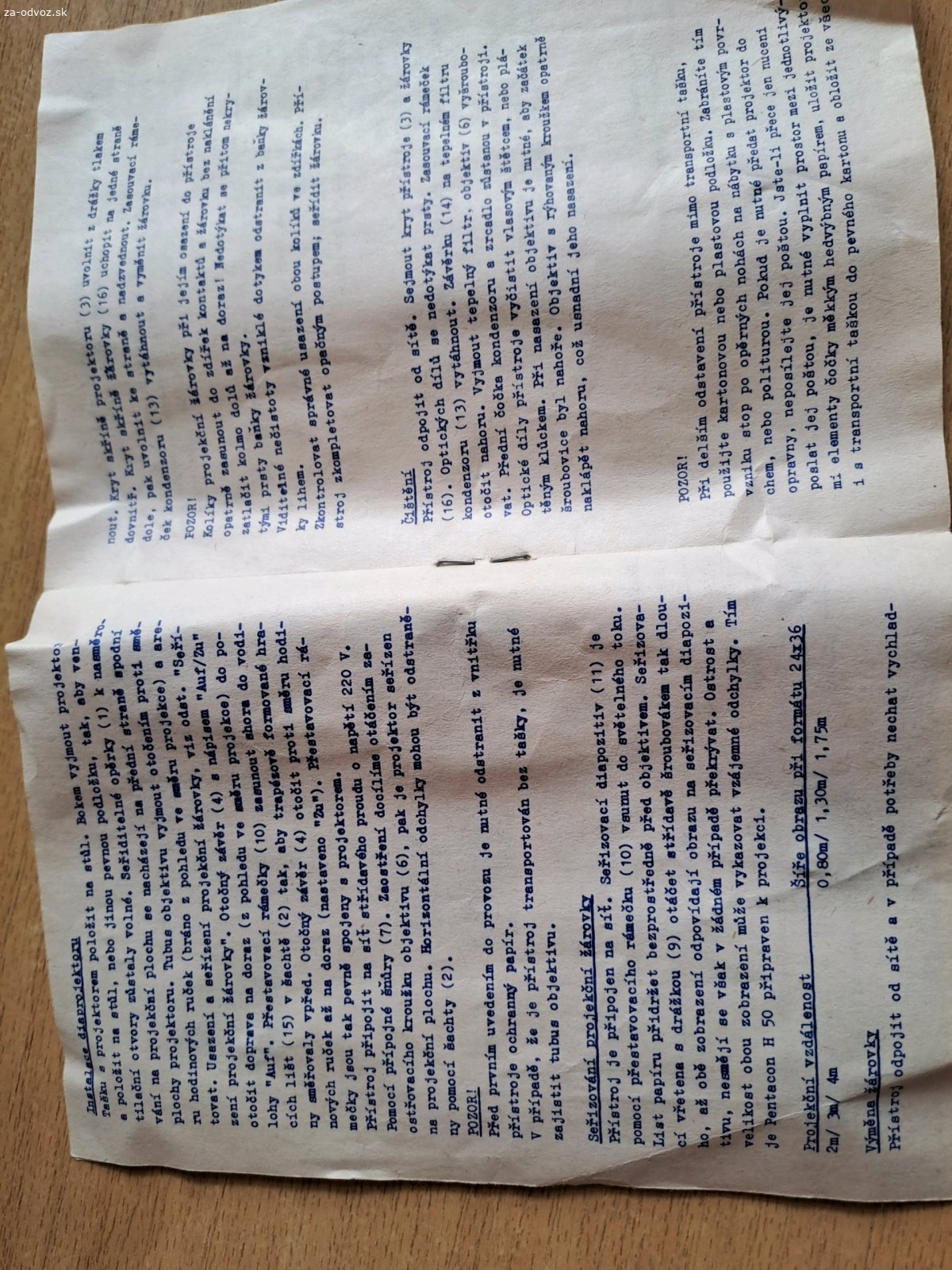 Darujem diaprojektor zn. PENTACON. Darujem diaprojektor zn. PENTACON H 50.
Chyba ziadovka.neviem posudit funkcnost. 
Iba osobny odber Bratislava Raca.
piste whatsapp/mail.nevolajte.