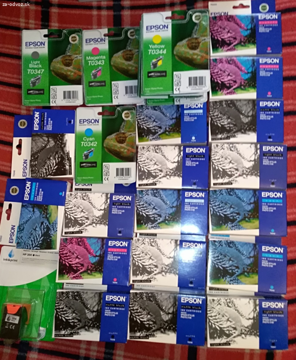 Darujem farby do epson tlaciarne
