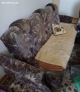 Darujem gauč a kreslá
