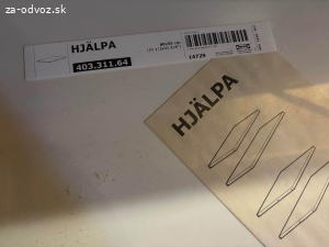 Darujem IKEA dosky na poličky HJÄLPA