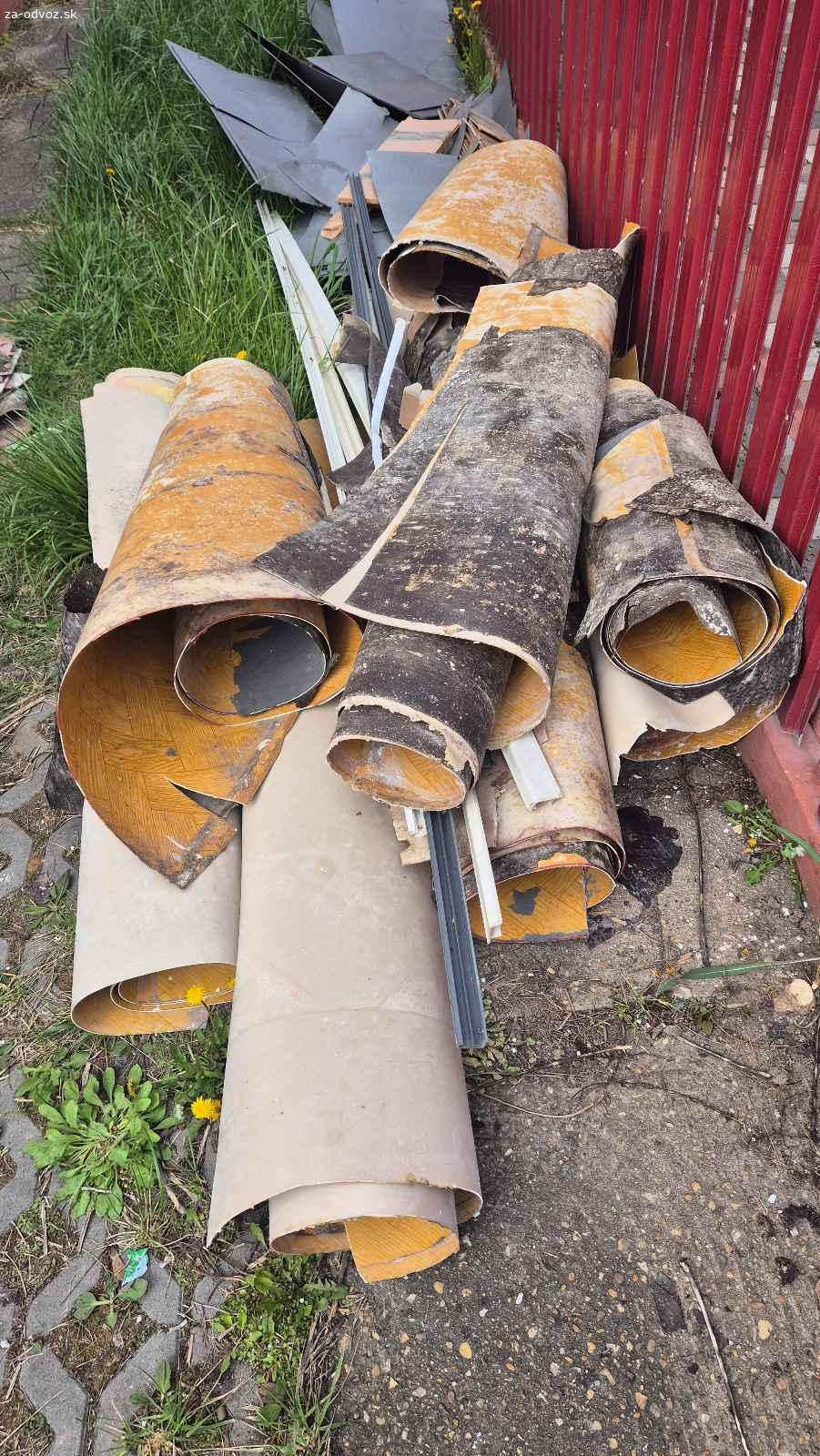 Darujem plavajucu podlahu a linoleum