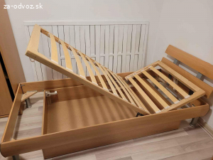 Darujem posteľ s úložným priestorom