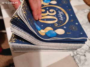 Darujem použité dekorácie na oslavu 30. narodenín