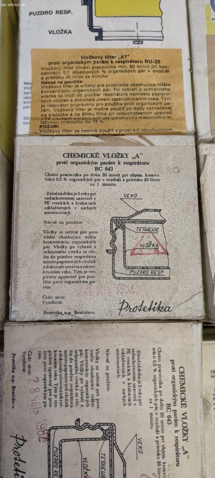 darujem respirátory. Darujem 2 ks respirátorov + 36 párov filtrov (filtre sú neodbalené). Iba osobný odber. Ak nebude záujem, tak pôjdu do kontajnera. Nerezervujem.