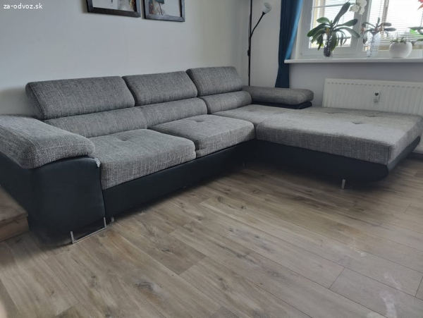 Darujem rohovú rozkladaciu sedačku
