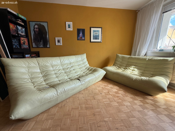 Darujem sedačky z kože