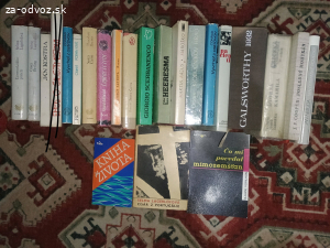 Darujem staršie knihy za odvoz