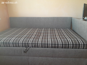 Darujem za odvoz posteľ 110x200 s veľkým úložným p