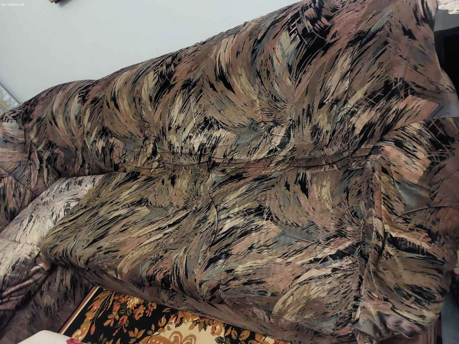 Darujem za odvoz zachovalou sedacku