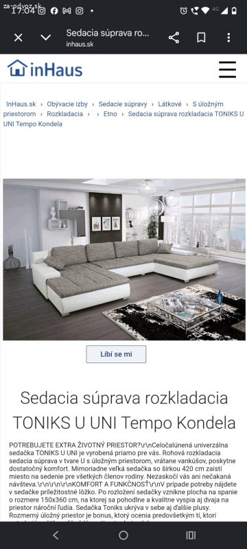 Darujem za odvoz