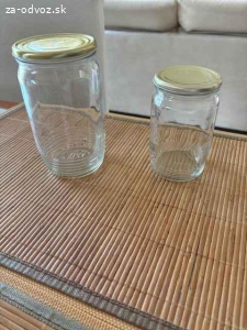 Darujem zaváracie poháre a viečka