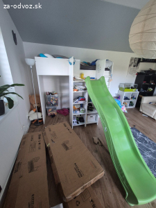 Detska postal IKEA 90x200 so smyklavkou