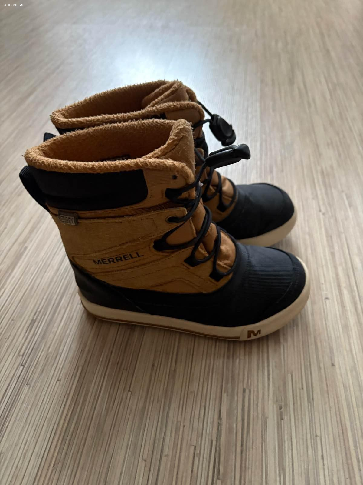 Detske zimne topanky Merrell velkost 31
