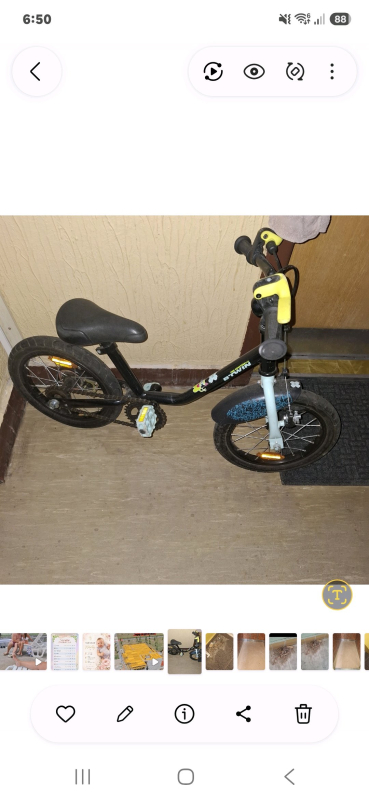 Detsky bicykel