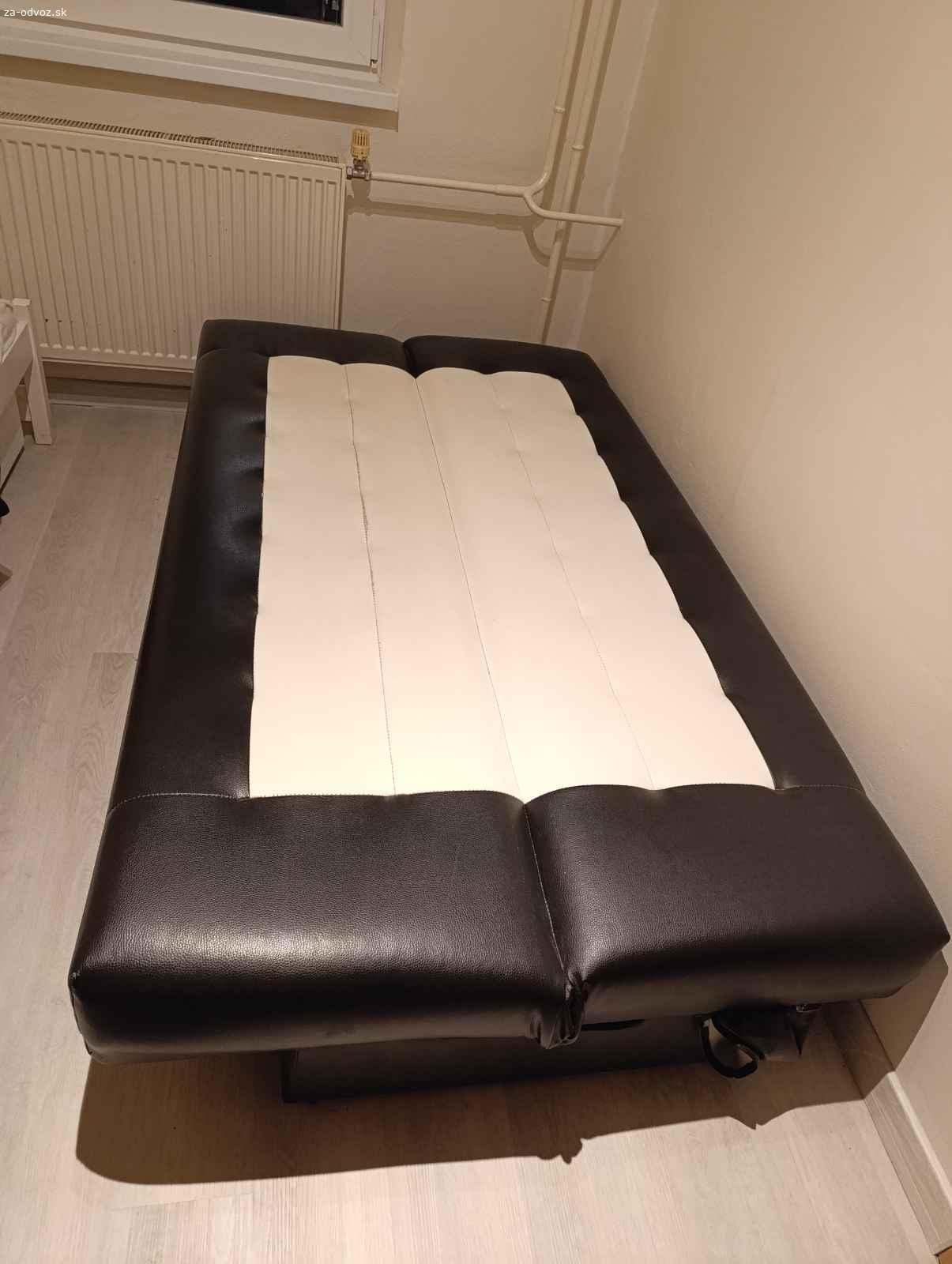 Gauč rozkladací koženka