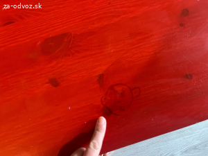 Ikea písací stolík