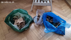 koža hovädzia - zvyšky