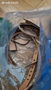 koža hovädzia - zvyšky