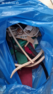 koža hovädzia - zvyšky