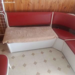 Lavica, stôl a stoličky