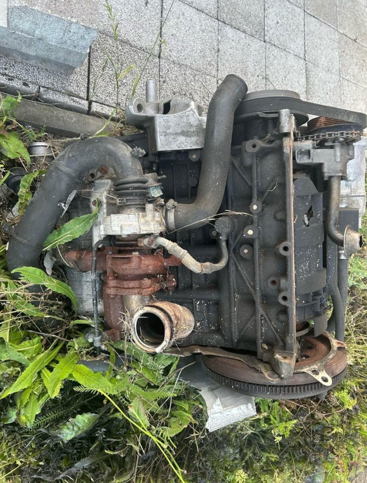 motor Octavia 1.9TDi 66kw. Za odvoz tak jak je na foto.