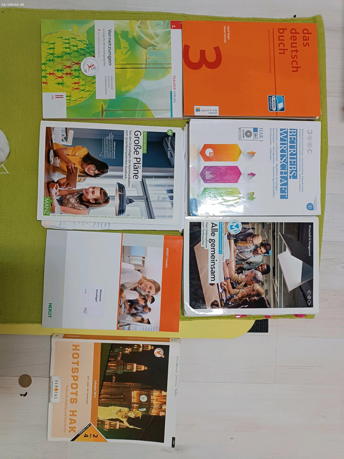 Nemecké a slovenské učebnice