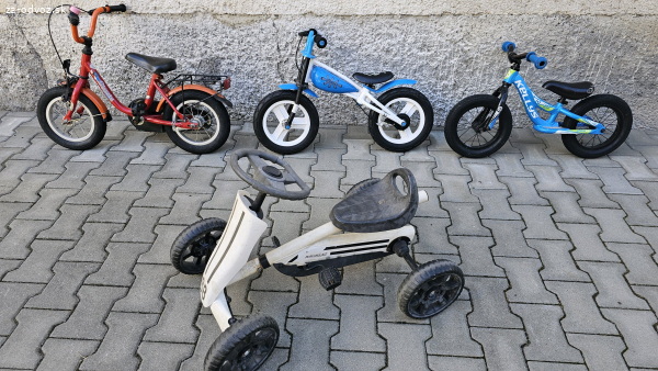 Odražadlá, mini bicykel a štvorkolku