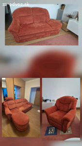 Ponúkam polohovateľné kreslo
