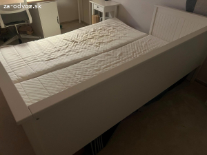 Posteľ rozkladacia s úložným priestorom