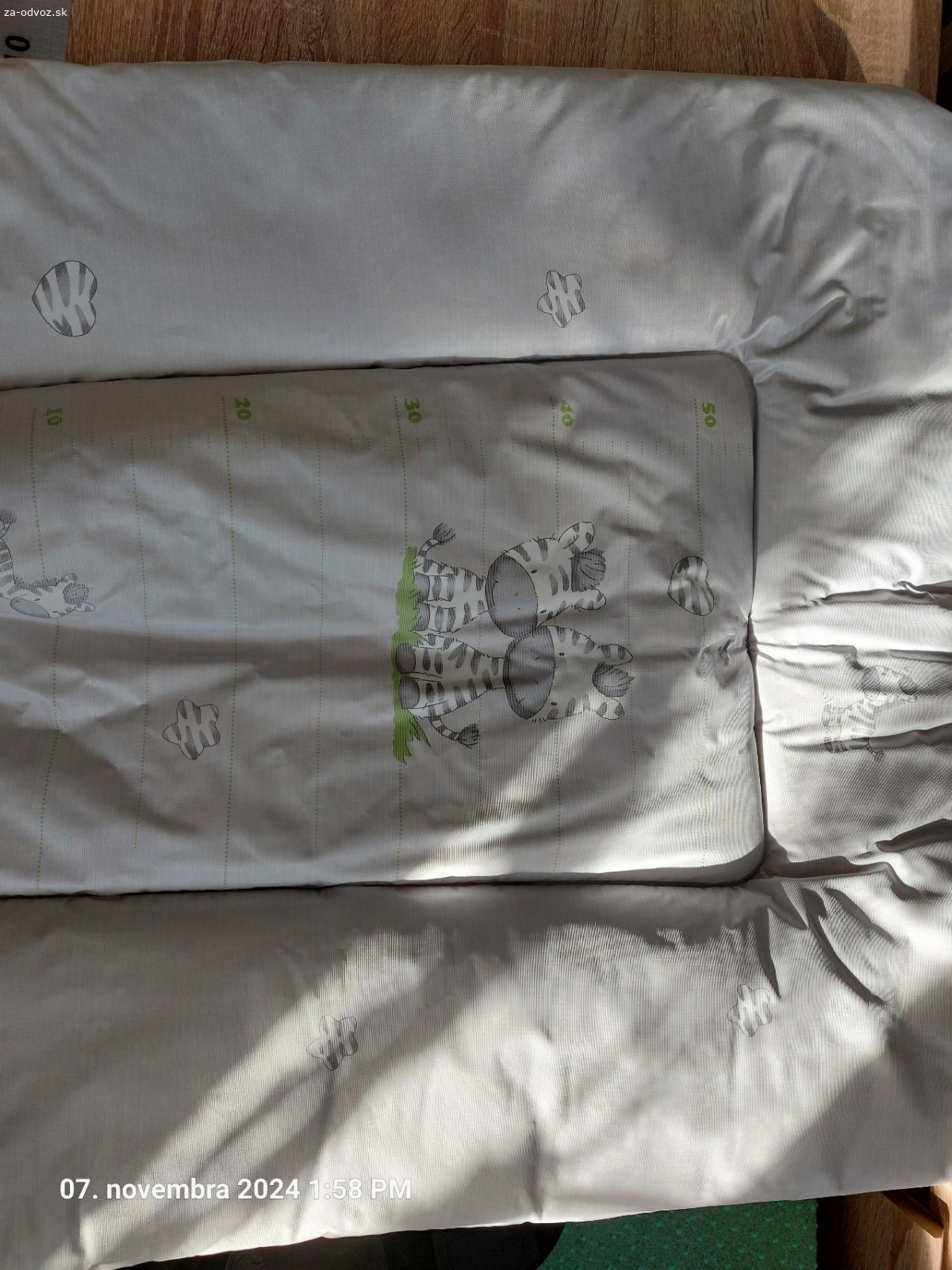 Prebaľovacia podložka