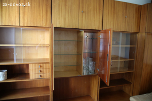Retro obývacia stena, nábytok