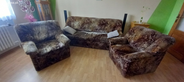 rozkladacia sedacia súprava