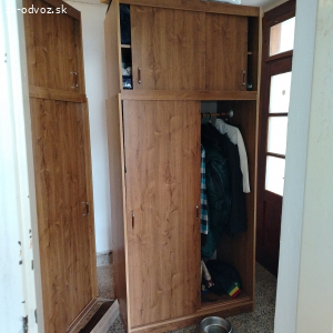 Šatníkova skriňa 2 dielna 2kusy