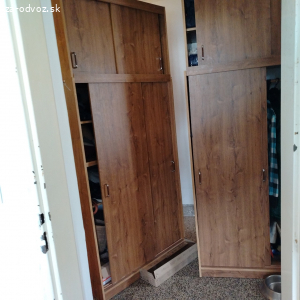Šatníkova skriňa 2 dielna 2kusy