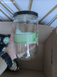 Sklenené fľaše na zaváranie