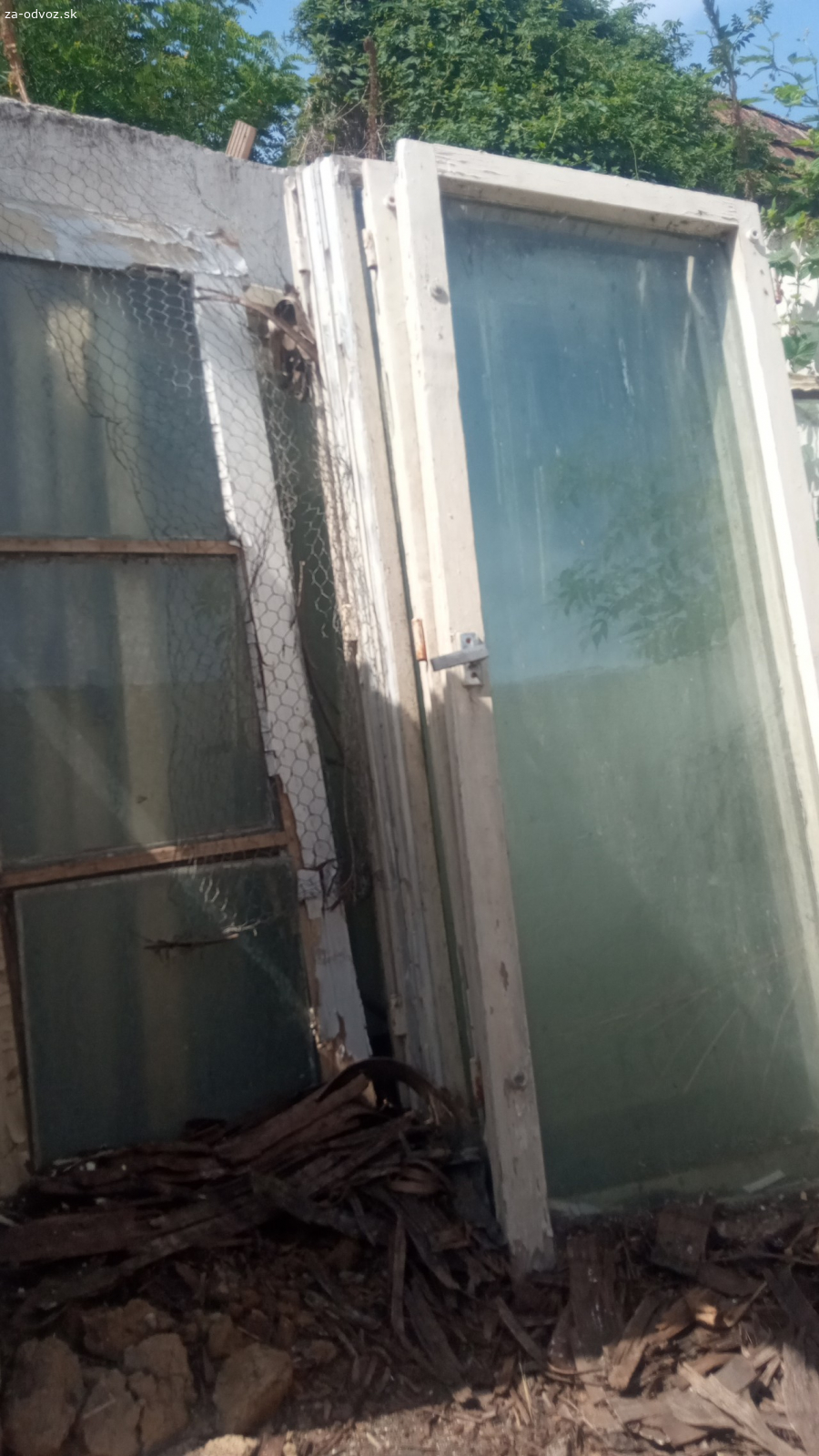 staré drevené okná