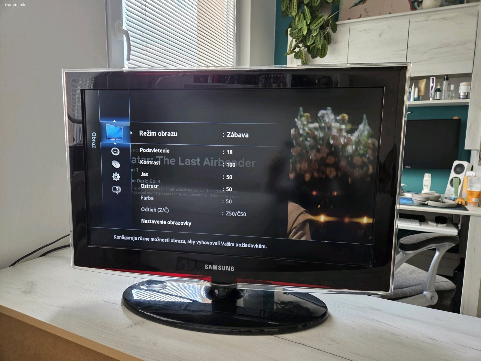 Televízor. Darujem televízor Samsung. Nemá smart funkcie, ale je plne funkčný. Model LE26D450