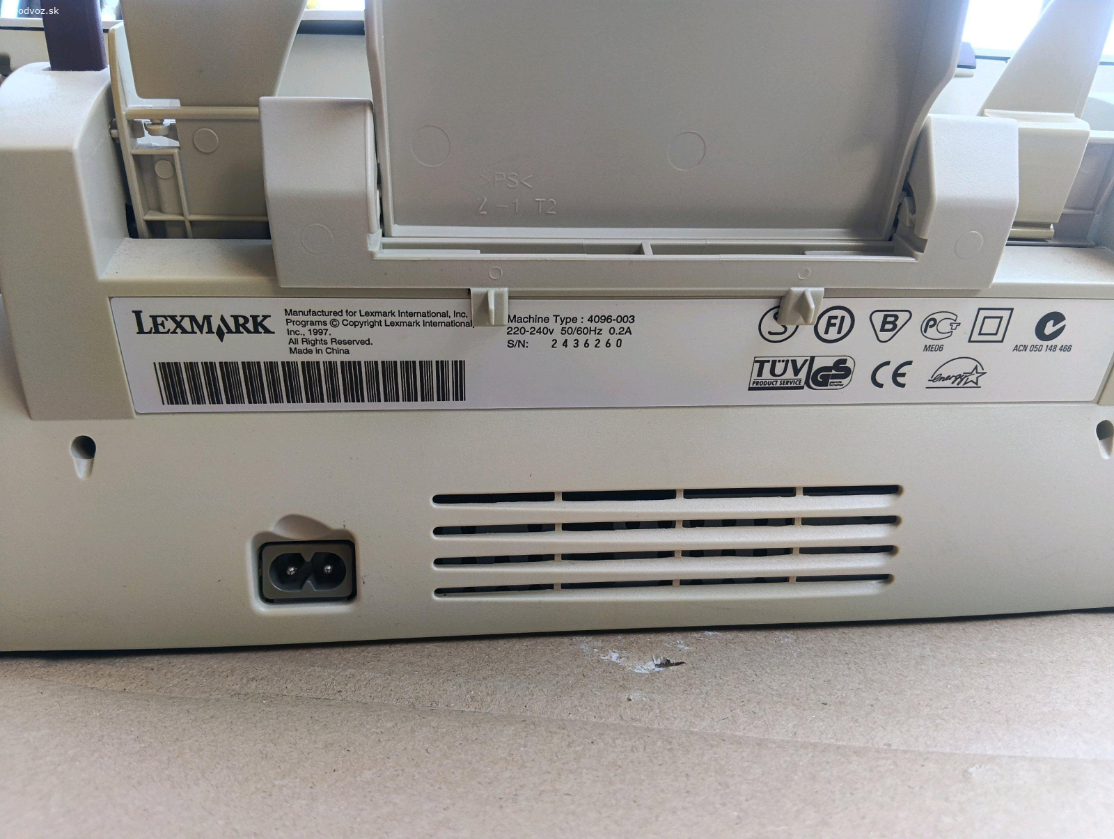 Tlačiareň Lexmark 1100