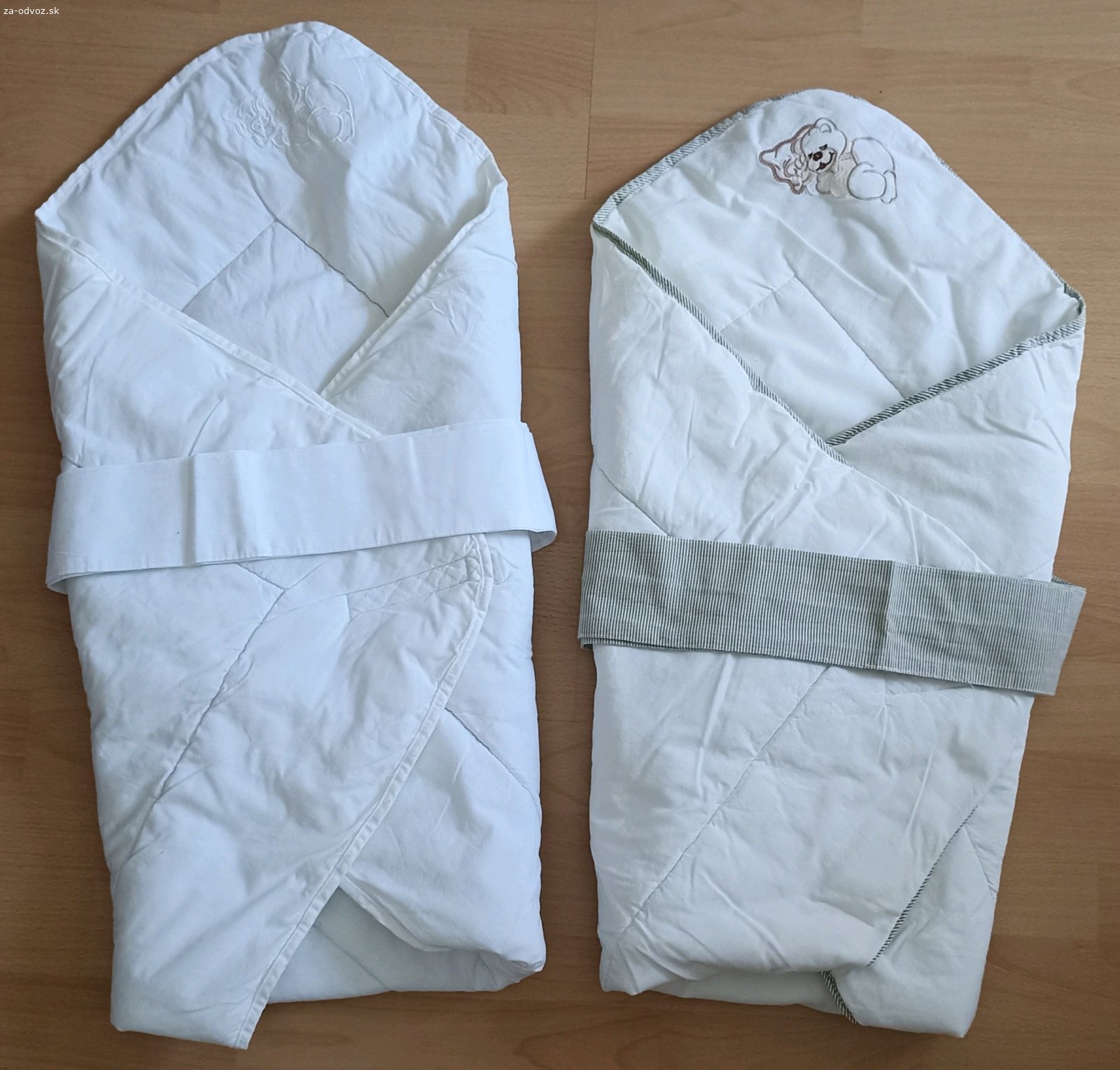 Vybavenie detskej postieľky. Darujem veci do detskej postieľky:
- matrac 60x120x5 CM
- paplón a vankúšik
- chránič
- 2x obliečky na paplón aj vankúš
- 2x napínacia plachta
- 2 zavinovačky

Len osobne, neposielam.