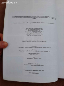 Vysokoškolské skriptá - stavebná fakulta IV