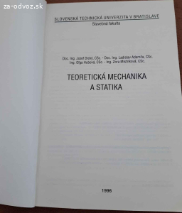 Vysokoškolské skriptá - stavebná fakulta